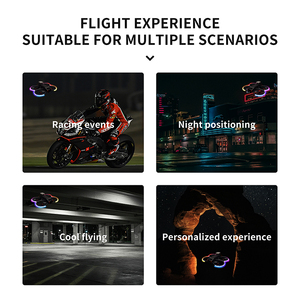 Yükseltildi esnek evrensel LED şerit işık ışık şeridi gece uçuş renkli ışık şeridi için DJI AVATA <span class=keywords><strong>2</strong></span>/NEO Drone aksesuarları - Product Image 6