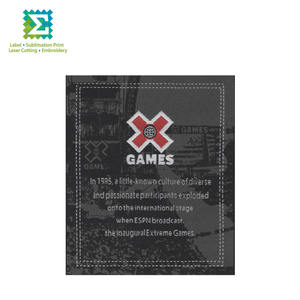 Fabricant de vêtements en polyester tissé lavable, coupe droite mixte, blanc, étiquette privée personnalisée, bon prix - Product Image 2