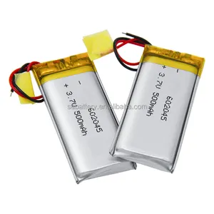 太阳缓解小PCM锂聚合物电池LP 602045 500mAh 3.7Volt Li po akku 3.7v锂电池5v 500mah