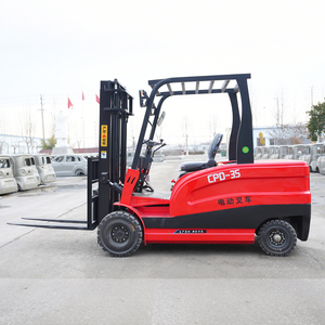 מלגזה חשמלית יעילה במיוחד 4x4 למחסנים, מלגזה חשמלית בעלת עוצמה מלאה <span class=keywords><strong>3.5</strong></span> טון, 5 טון, מלגזה חשמלית ניידת - Product Image 3