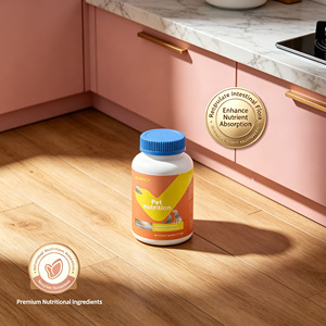 Poudre prébiotique et probiotique 3 en 1 pour animaux de compagnie avec enzymes digestives, complément alimentaire pour la santé intestinale des chats et des chiens - Product Image 4
