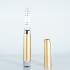 OEM Gold Metal 60U V1 Insulin Injection Pen 3ml Cartridge Device for Precise Dosing Reliable Diabetes Therapy <b>Glass</b> <b>Packaging</b> - Product Image 3