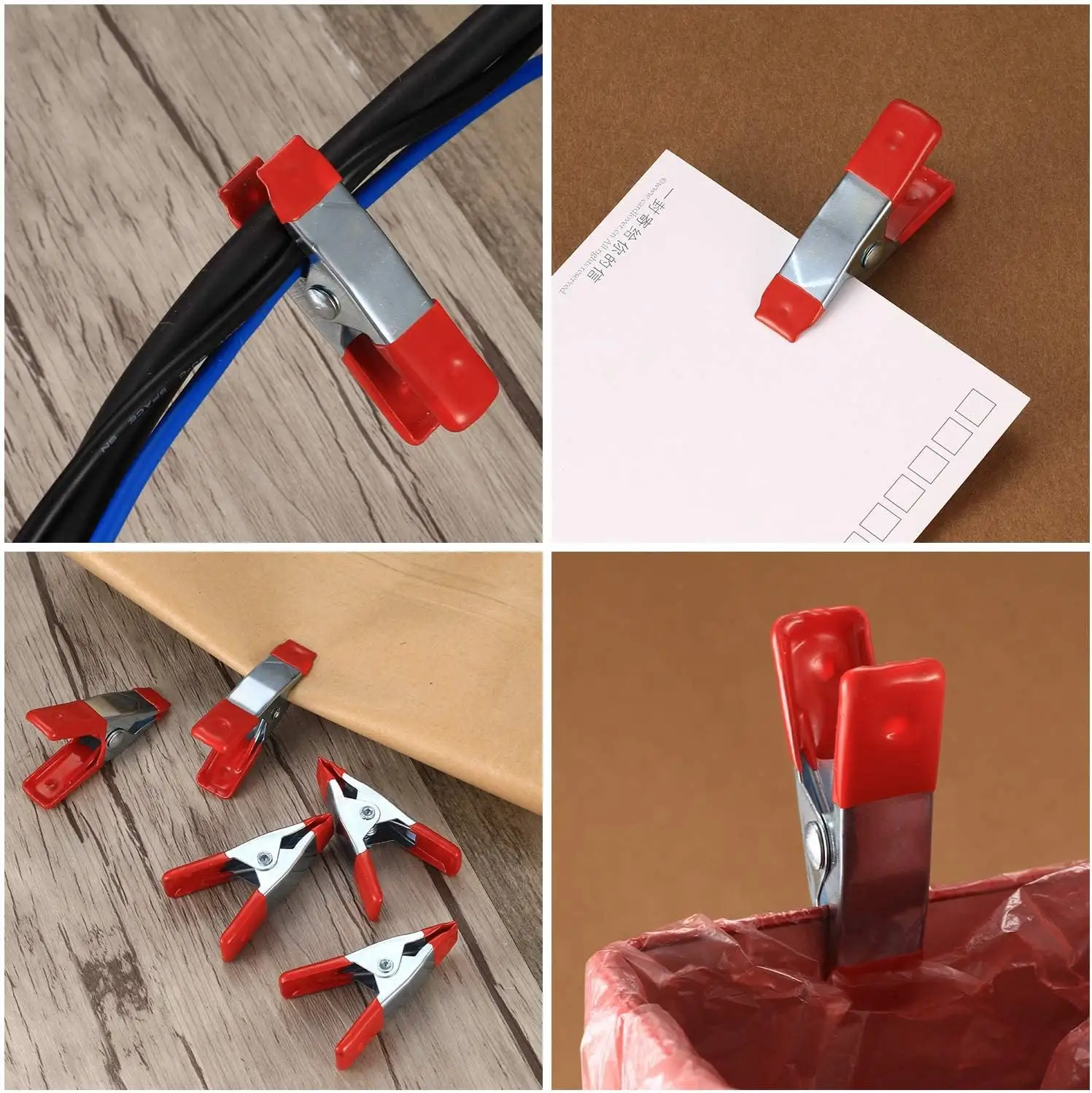 Nhiệm vụ nặng nề mùa xuân kẹp Clip 2-9 inch cho Muslin/giấy ảnh studio phông nền nền phần cứng DIY chế biến gỗ Clip a-hình dạng