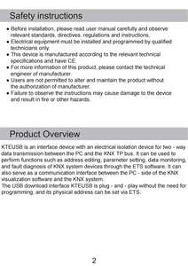 Módulo de Interruptor Inteligente KNX-USB Kanontec KTEUSB, Interfaz de Descarga de Programas ETS, Tipo A USB, Material ABS - Product Image 6