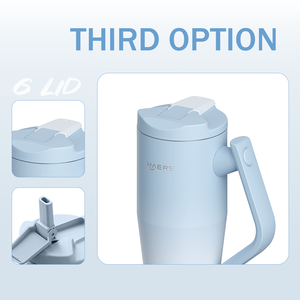 Gobelet isotherme en acier inoxydable <span class=keywords><strong>de</strong></span> 32 oz et 40 oz, anti-fuite, sans BPA, isolation thermique <span class=keywords><strong>de</strong></span> 12 à 24 heures pour les voyages - Product Image 5