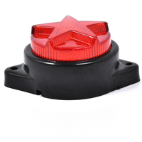 Luz LED de 24V, Nueva Luz de Borde de Cinco Estrellas para Camiones, Luz de Advertencia de Seguridad, Modificación Universal, Luz Lateral
