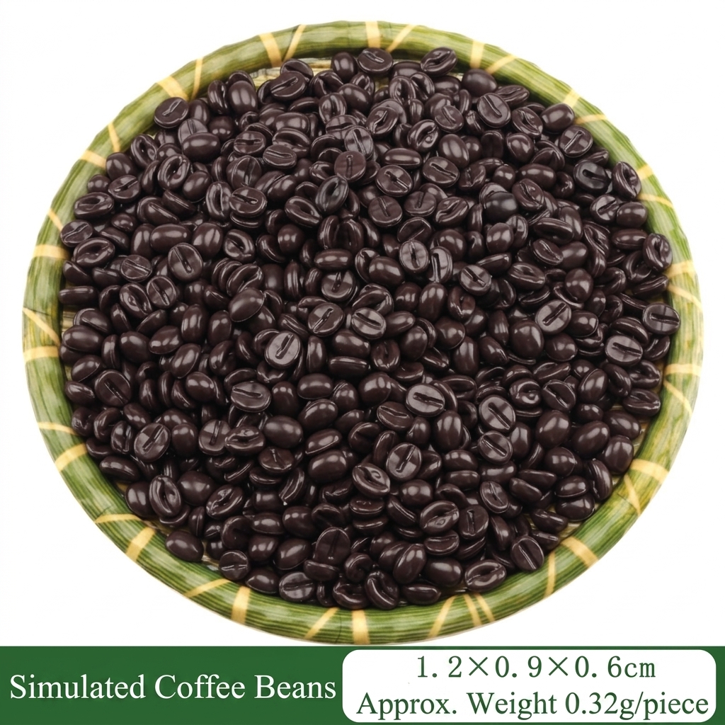 Simulación de grano de café - sin plato