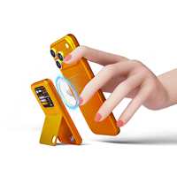 Batterie externe magnétique 10000 mAh ultra-mince avec écran TFT, recharge rapide sans fil pratique, clip dorsal pour batterie externe mobile