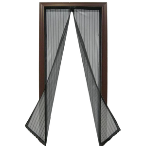 Modern Anti-Mosquito <b>Door</b> <b>Screen</b> Netting Soft Magnetic Curtain Polyester Insect Resistant Entry Use Contemporary Design - Product Image 3