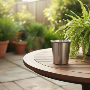 Vaso Recto de Acero Inoxidable Zaa de 550 ml, Modelo AS-5701-2, Diseño Minimalista de Boca Ancha para Uso Doméstico, Idea de Regalo para Todas las Edades - Product Image 2