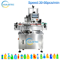 HUAJIE Automatische Schraubverschluss-Maschine für Glas- und Plastikflaschen Hochwertige Vollautomatische Schraubverschluss-Maschine