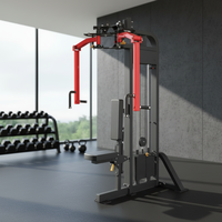 Équipement de musculation pour salle de sport commerciale, machine combinée réglable pour les deltoïdes arrière et les pectoraux