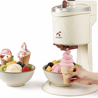 Machine à glaces automatique mini pour la maison, machine à cônes de fruits