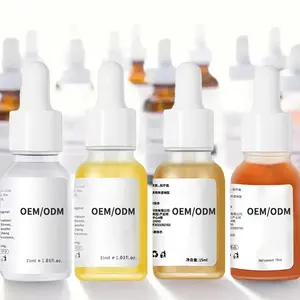 15ml 개인 라벨 OEM 살리실산 비타민 C 펩타이드 안티 링클 안티 에이징 레티놀 페이셜 에센스 카페인 아이 세럼