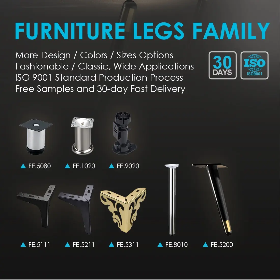 Topcent धातु फर्नीचर पैर आधुनिक प्रतिस्थापन पैर शिकंजा के साथ हैवी ड्यूटी पतला टेबल सोफे पैर सोफे पैर