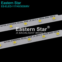 Barre LED 55NU ES-ELED-117/40/3030/6V AOT-55-NU7100-2X40, bande LED à utiliser pour téléviseur 55 pouces 5NU7300, rétroéclairage LED pour téléviseur