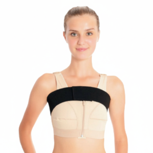 Bande de compression mammaire post-chirurgie de haute qualité, soutien médical, ajustement confortable, approvisionnement en gros - Product Image 2