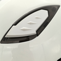 Casque modulaire à double visière avec logo personnalisé européen Matériau ABS Équipement de moto intégral État neuf avec fermeture à dégagement rapide