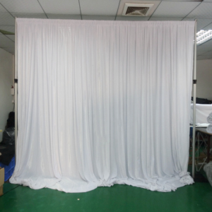 ราวม่านอะลูมิเนียมแบบโมดูลาร์พร้อมผ้าม่านสำหรับงานแต่งงาน - Product Image 6