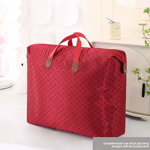 Sac de rangement suspendu en tissu Oxford double couche épaissi pour vêtements et couettes, idéal pour le salon - Product Image 5