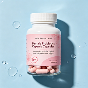 Cápsulas de Probióticos Femeninos de Marca Privada OEM - Fórmula Personalizada para la Salud Vaginal y el Equilibrio del pH - Product Image 1