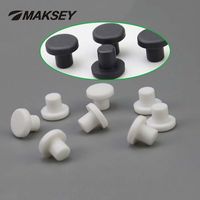 Bouchons de protection en silicone de type T MAKSEY pour trous de tuyaux, couvercles d'étanchéité, bouchons étanches pour bouteilles, couvre-tuyaux