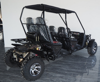 Vente flash - Buggy tout-terrain K7-4 300CC 4 temps, 4 places, transmission par chaîne, moteur refroidi par eau