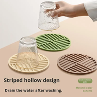 Sous-verre en silicone, tapis de table, dessous de plat, tapis isolant thermique pour la maison