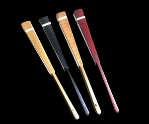 Xinrunjin 10 pouces ventilateur pliant en soie vierge pour calligraphie peinture ventilateur en soie unie Style ancien cadeau calligraphie personnalisable - Product Image 6