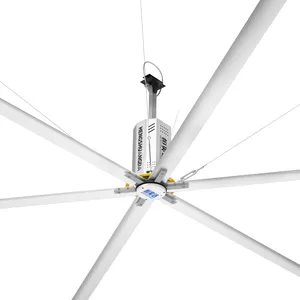 Gran ventilador comercial hvls 6 aspas gran ventilador industrial hvls