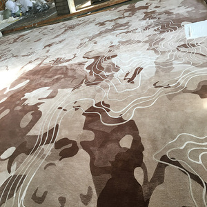 Grands <span class=keywords><strong>tapis</strong></span> commerciaux faits main tuftés à la main pour l'<span class=keywords><strong>entrée</strong></span> <span class=keywords><strong>d</strong></span>'hôtel, <span class=keywords><strong>tapis</strong></span> de sol pour salon et espaces à fort <span class=keywords><strong>trafic</strong></span> - Product Image 4