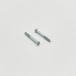 Tornillos de máquina de semi-Rosca de ranura cruzada de zinc azul y blanco de acero al carbono M2 * 16 de alta calidad de fábrica - Product Image 1
