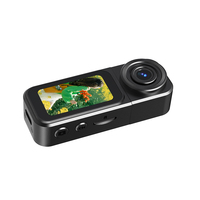 Mini caméra WiFi A75 2.7K à courte portée, caméra d'action sportive numérique pour le vélo, la moto, avec collier magnétique