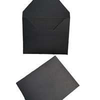 Enveloppes cadeaux en papier personnalisables avec logo imprimé en feuille d'or, format sur mesure, MOQ 1 pièce, paiement en espèces