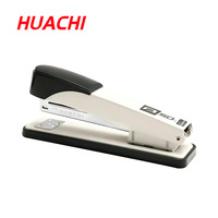 Agrafeuse de bureau portable HUACHI, agrafage manuel 24/8 pour 50 feuilles