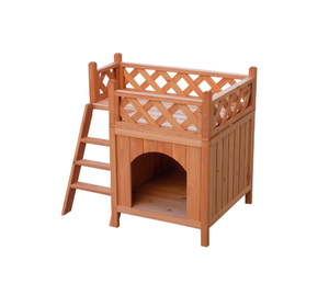 Casa para gatos de madera para interiores, venta al por mayor de fábrica - Product Image 1