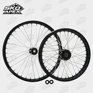 Jeu de roues <span class=keywords><strong>AX</strong></span> Sur-Ron Light Bee X LBX 19/16 pouces, stabilité améliorée, pour la conduite sur sentier et tout-terrain, jantes en aluminium, ajustement direct, robustes - Product Image 5