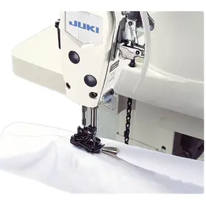 JUKIS MS-1261 Three Needle Feed-off-the-arm Double Chain Stitch Sewing Machine For Heavy Materials