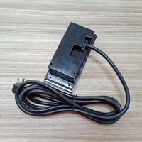 Multiprise de bureau encastrable avec protection contre les surtensions, prise américaine, ports USB et interrupteur