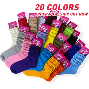 Uron neue Farben Slouch Socken für Frauen Slouch Socken dünne Mädchen Slouch Socken