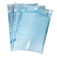 Pochette de stérilisation en papier et plastique de 10 pouces, auto-scellante, pour autoclave dentaire, sac auto-scellant pour stérilisation CSSD