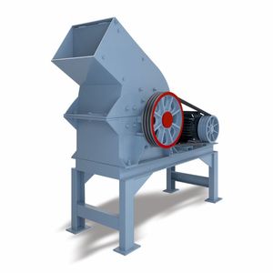 Concasseur à marteaux à moteur AC bleu haute rigidité pour le concassage de pierres et le traitement des déchets de construction - Product Image 1