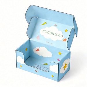 Customised Ecommerce <b>Large</b> Quick Self Seal Zip Adhesive Mailer <b>Box</b> Tear Strips Airplane Zipper Courier Shipping Packaging Boxes - Product Image 2