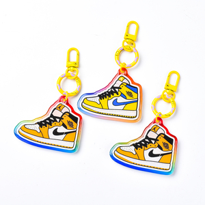 Tùy chỉnh thiết kế trang trí Acrylic long lanh quyến rũ Epoxy Keychain với nhựa - Product Image 2