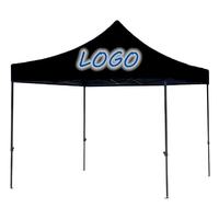 Tente de réception pliable portable 2x2 3x3 3x6 avec auvent, couverture en PVC, structure en acier, imperméable pour les salons professionnels en intérieur/extérieur