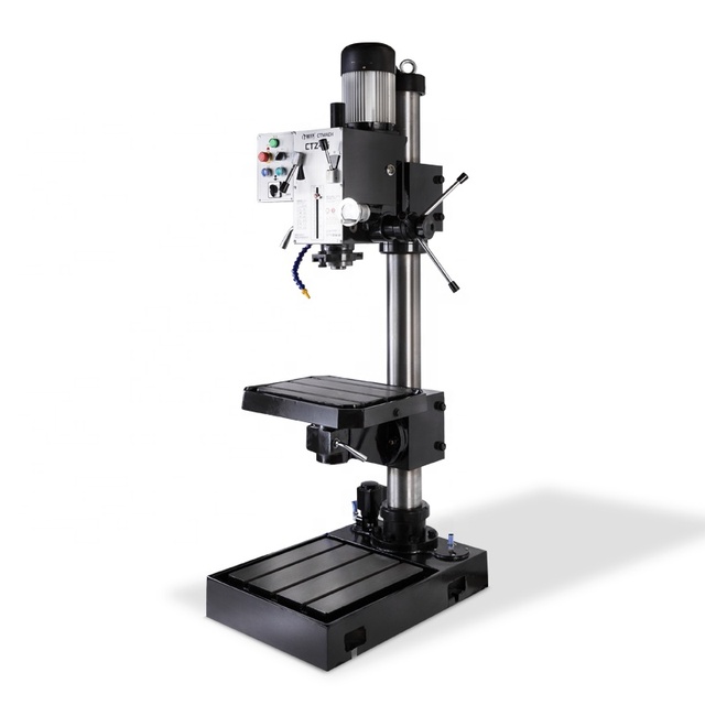 CTZ45 Home Use Vertical Drilling Machine Adjustable Spindle Box with Motor Engine Gearbox & PLC Core Gear Component