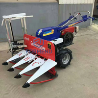 Mini moissonneuse-batteuse montée sur tracteur de marche et moissonneuse de soja pour le maïs en vente
