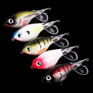 SWORDFISH Leurre de surface ABS de haute qualité 9cm 11 couleurs <span class=keywords><strong>Whopper</strong></span> <span class=keywords><strong>Plopper</strong></span> pour la <span class=keywords><strong>pêche</strong></span> <span class=keywords><strong>au</strong></span> bar en eau salée, flottant et rotatif - Product Image 6
