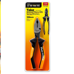 Ttake Universal Pliers With Spring <b>Wire</b> Cutters 180mm For Precise Work - Product Image 2