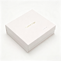 Boîte d'emballage magnétique de luxe pour soins de la peau, boîte rigide personnalisée avec logo, boîte cadeau pour sérum et lotion cosmétique avec insert en mousse pour coffret beauté